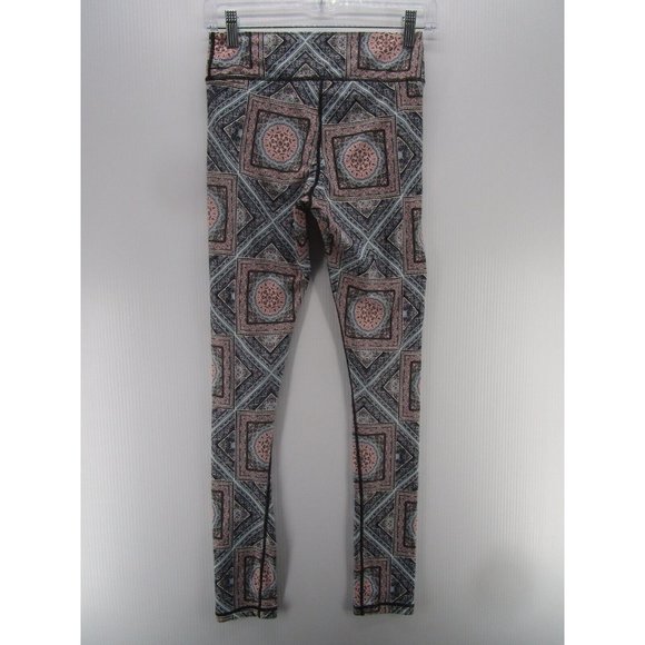 The Upside Leggings 6 Compression Yoga Running Aztec Tribal Pull On - Picture 4 of 7